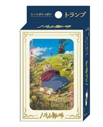 Card game packaging with a scenic illustration and text on a blue background