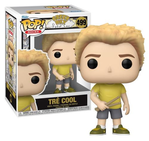 Funko Pop! vinyl figure of a character with blonde hair and a yellow shirt, next to its packaging.