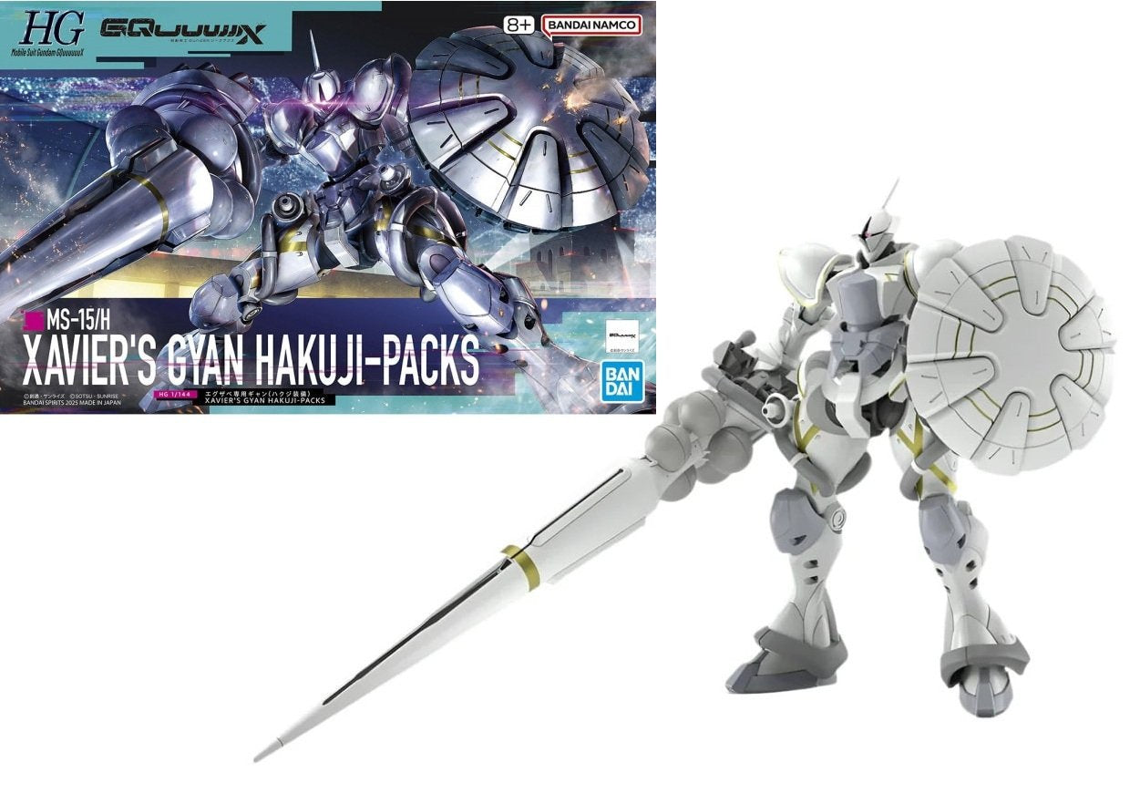 GUNDAM - GQuuuuuuX - Xavier's Gyan (Hakuji Equipment) - Model Kit