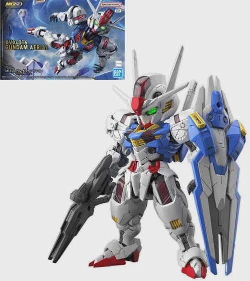 Model kit of a robot with packaging in the background