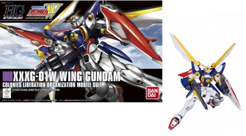 GUNDAM - Model Kit - High Grade - Wing Gundam - 1/144