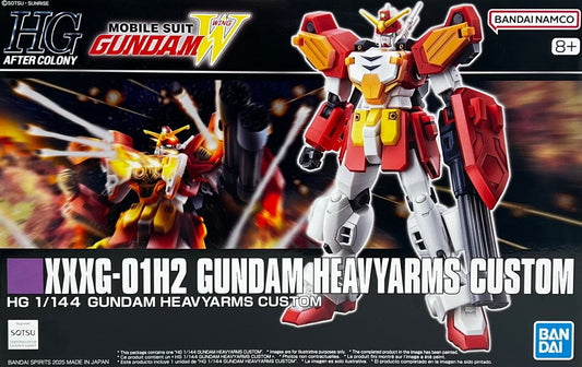 GUNDAM - HG 1/144 XXXG-01H2 Gundam Heavyarms Custom - Model Kit