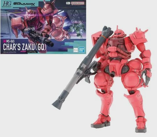 GUNDAM GQuuuuX - HG 1/144 Char's Zaku (GQ) - Model Kit