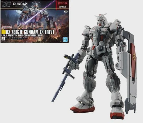 GUNDAM - HG 1/144 Gundam EX (RFV) - Model Kit