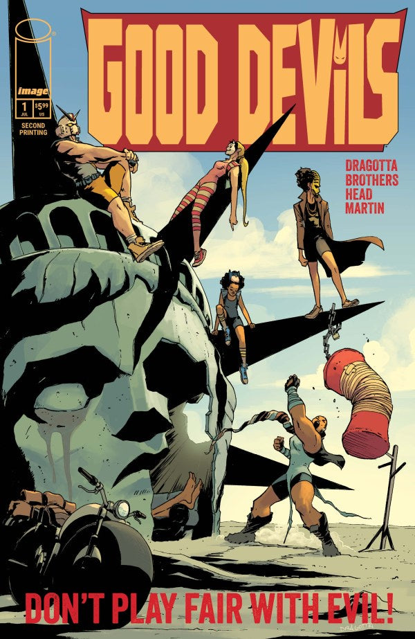 Good Devils: Don't Play Fair with Evil #1 2nd Printing Nick Dragotta