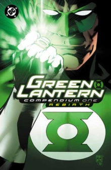Green Lantern comic book cover with character and logo