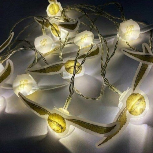 HARRY POTTER - Golden Snitch - 2D String Lights 10 Led