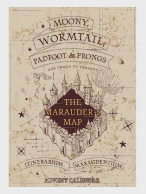 HARRY POTTER - Marauder's Map Classic Advent Calendar 2026