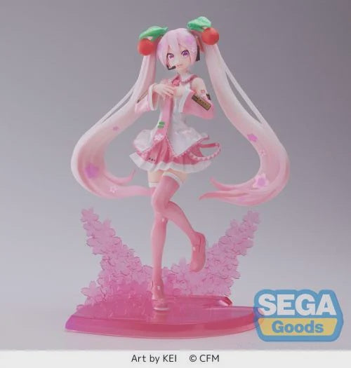 HATSUNE MIKU - Sakura Miku 2023 - Statue Luminasta 21cm