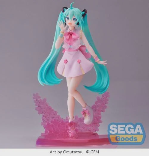 HATSUNE MIKU - Sakura Miku "Omutatsu Vers." - Statue Luminasta 21cm