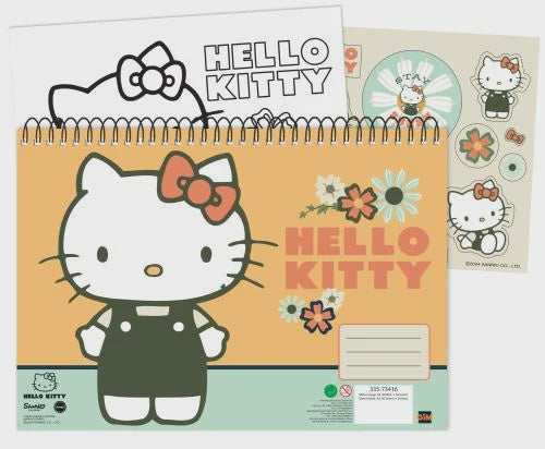 HELLO KITTY - Sketchbook 40 Sheets & Stickers