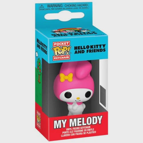 Add a touch of sweetness and kawaii culture to your everyday life with this gorgeous Pocket Pop! keychain featuring My Melody, one of the iconic characters from the Sanrio universe. Made by Funko, this mini vinyl figurine perfectly captures the character’s innocent charm, ready to accompany you everywhere, attached to your keys or your rucksack.