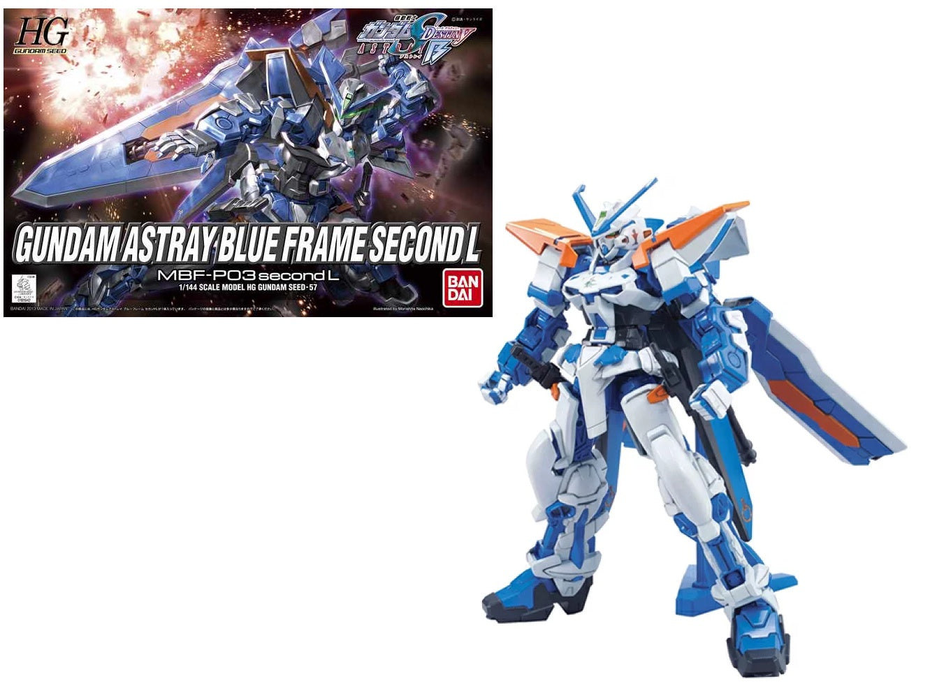HG Gundam Astray Blue Frame Second L 1/144