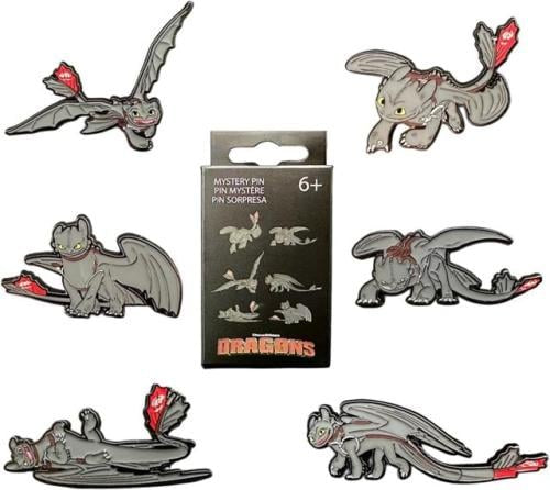 HOW TO TRAIN YOUR DRAGON - Toothless - Funko Blind Box Enamel Pins