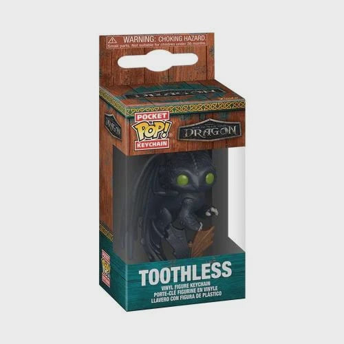 HOW TO TRAIN YOUR DRAGON LIVE ACTION - Pocket Pop Keychain - Toothless