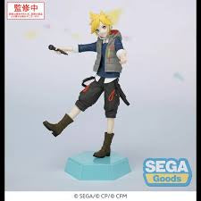 Action figure with 'SEGA' branding on a light gray background