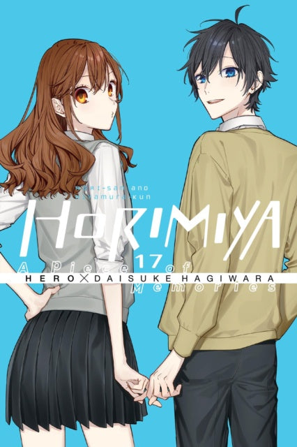 Two animated characters holding hands with 'Harimiyá' text on a blue background