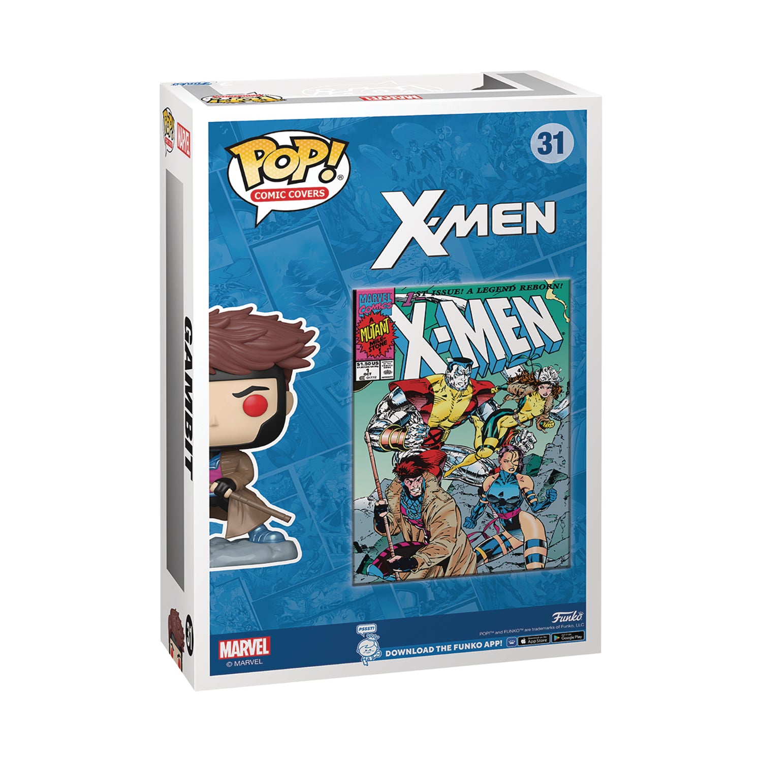 POP! Comic Cover #31 Gambit (FCBD 2024) Vinyl Figure