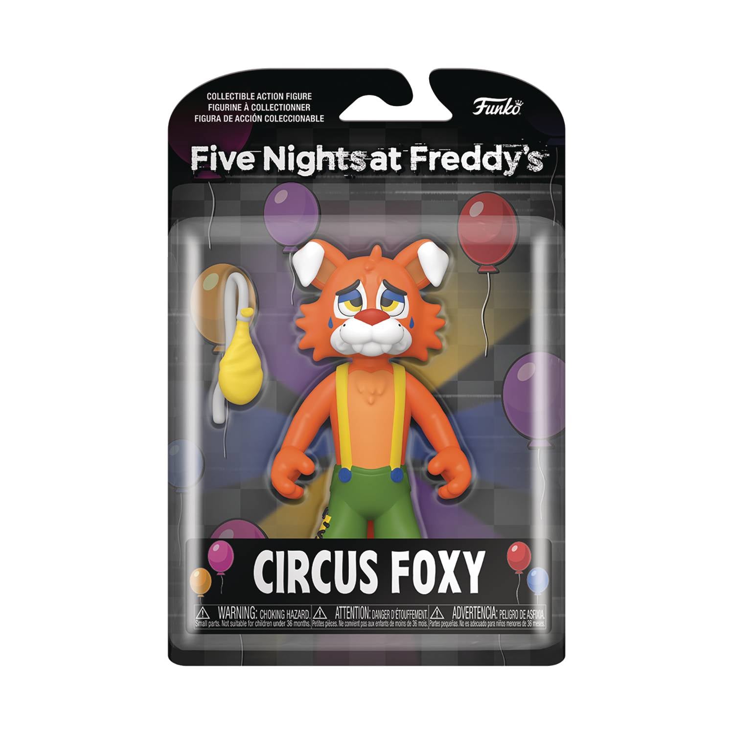 Five Nights At Freddy's (FNAF) - Balloon Circus - Circus Foxy - 5IN Action Figure