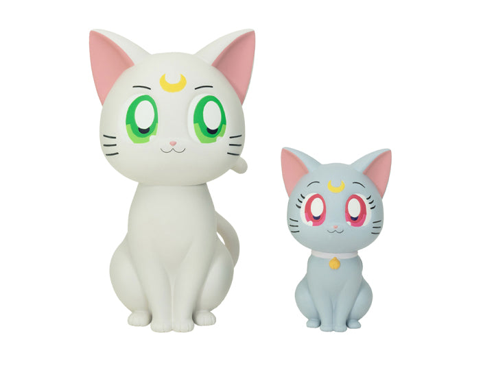 Pretty Guardian: Sailor Moon - Cosmos: The Movie - Artemis & Diana - 5.9IN Sofvimates Figure