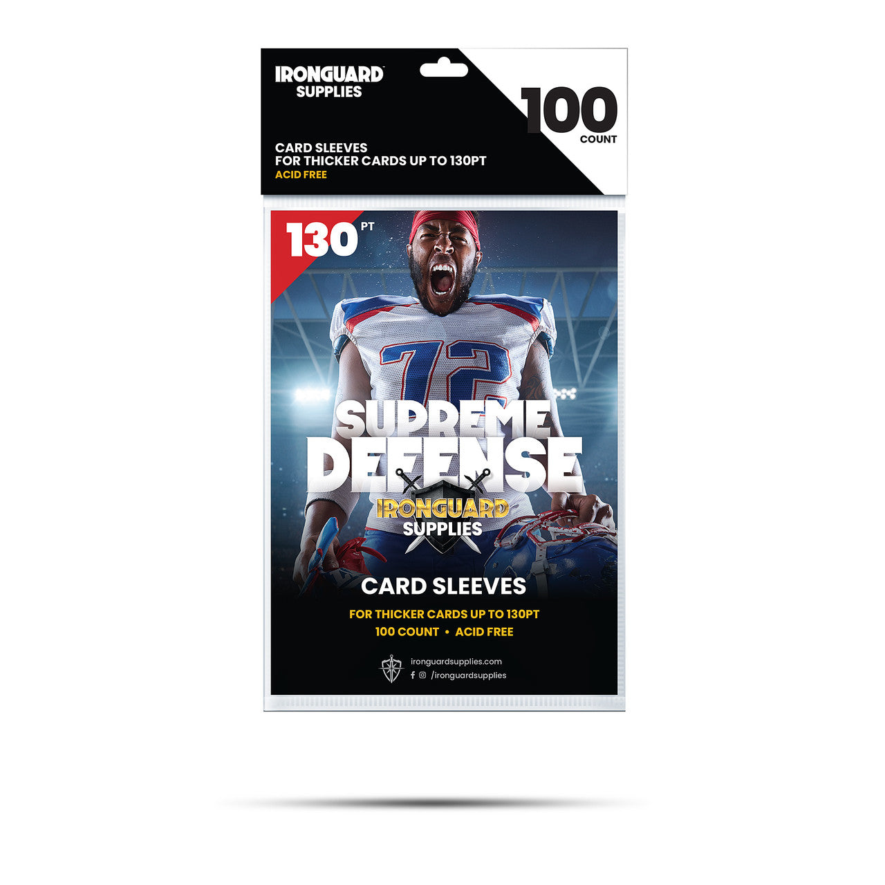 Keep your thicker trading cards safe as houses with Ironguard’s new 130pt Penny Sleeves. It’s quick, affordable protection for all of your treasured cards.
