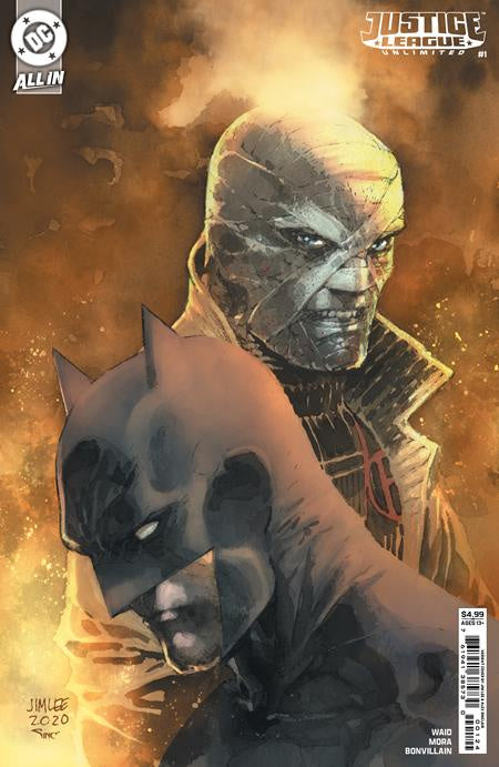 JUSTICE LEAGUE UNLIMITED #1 CVR M JIM LEE HUSH CSV