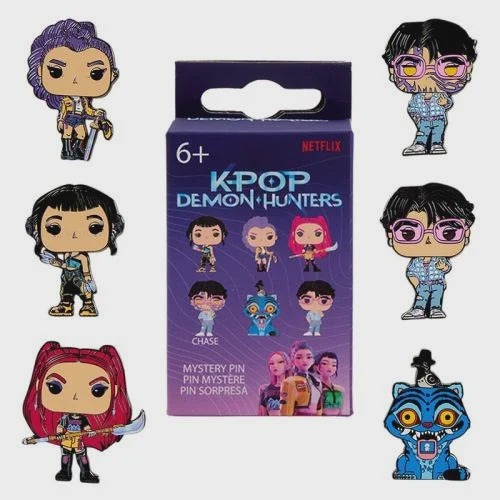 K-POP DEMON HUNTERS - Funko Blind Box Enamel Pins