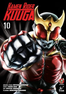 Kamen Rider Kuuga book cover with character and number 10