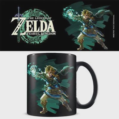 LEGEND OF ZELDA TEARS OF THE KINGDOM - Sacred Power - Black Mug 315ml