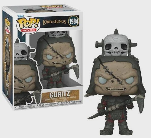 Funko Pop! Lord of the Rings Guritz figure with packaging on a white background