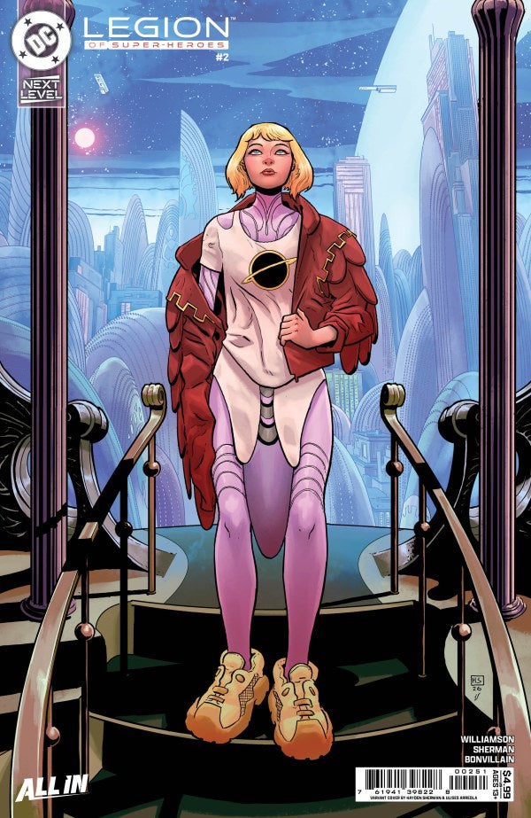 Legion of Super-Heroes #2 Cover E Hayden Sherman Variant