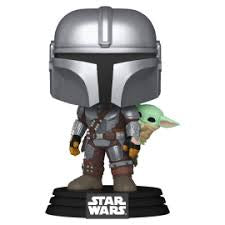 MANDALORIAN & GROGU - POP Star Wars N° 819 - Grogu