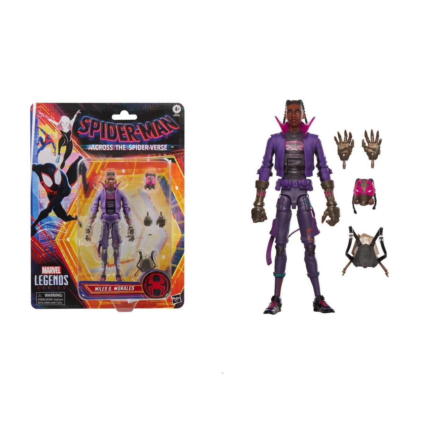 MARVEL LEGENDS 6IN SPIDER-VERSE MILES G MORALES AF