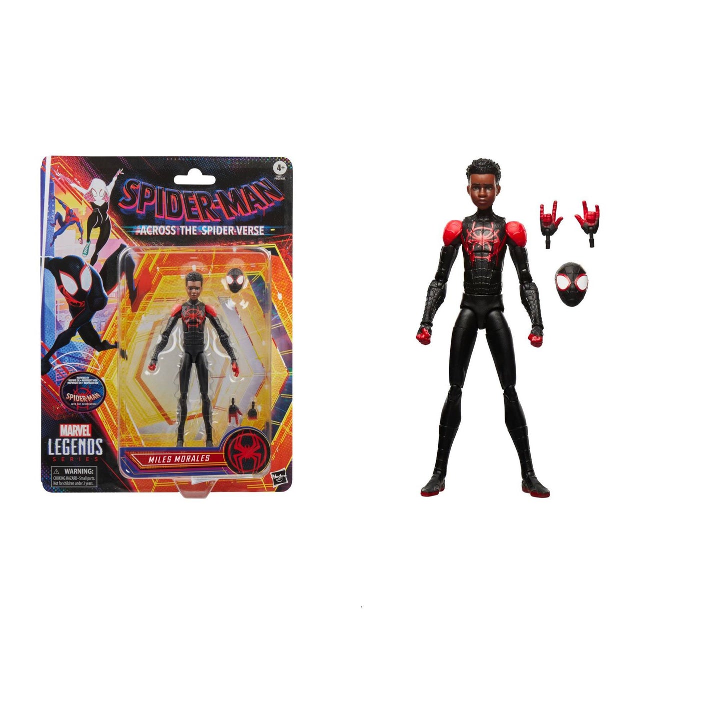 MARVEL LEGENDS 6IN SPIDER-VERSE MILES MORALES AF