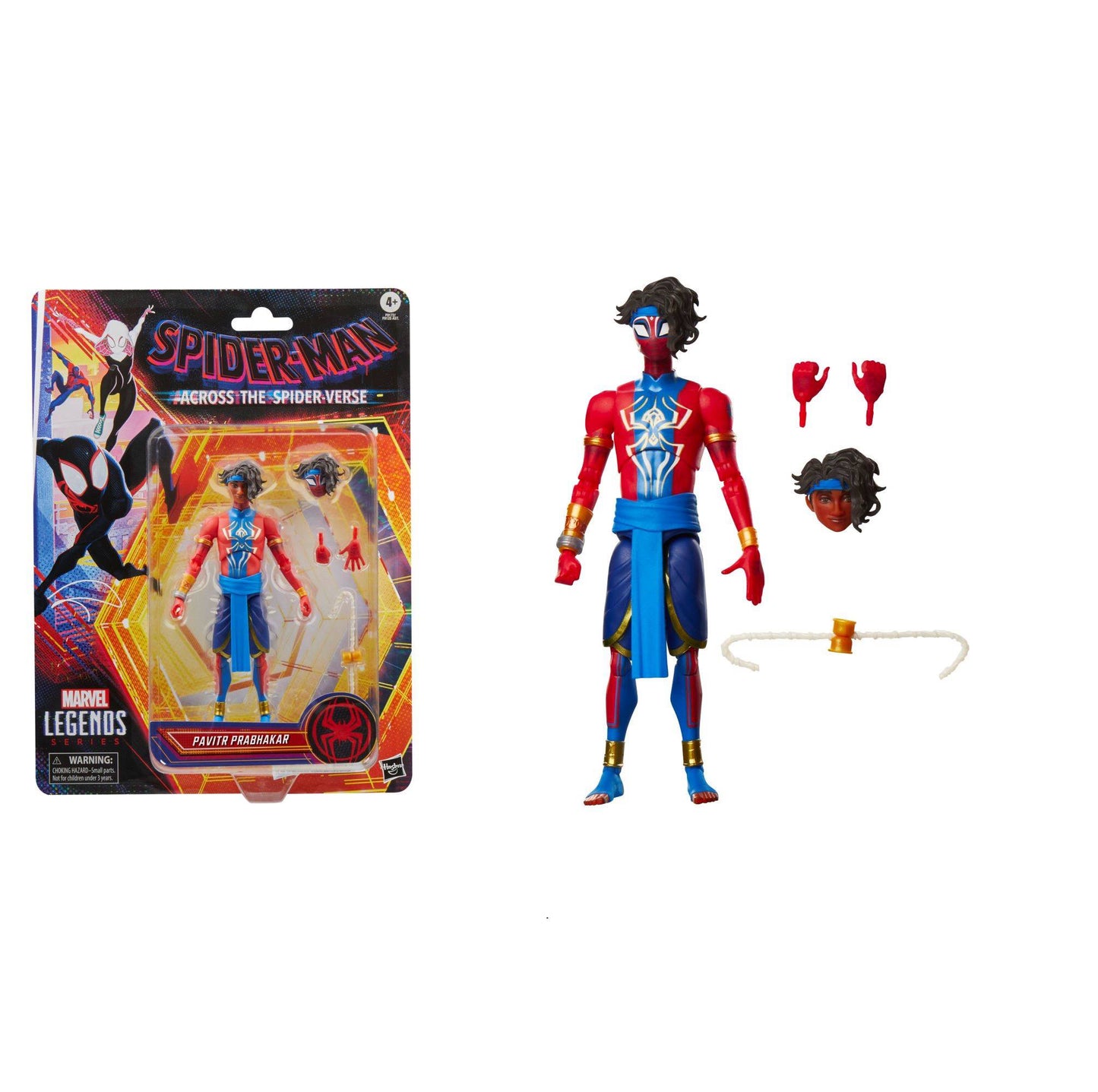 MARVEL LEGENDS 6IN SPIDER-VERSE PAVITR PRABHAKAR AF