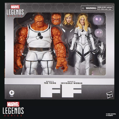 MARVEL - The Thing & Marvel's Invisible - Figure Legends Series 15cm