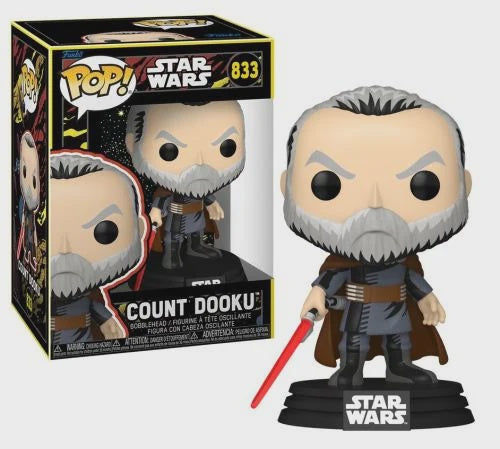 MAY THE FOURTH - POP # 833 - Count Dooku (Retro)