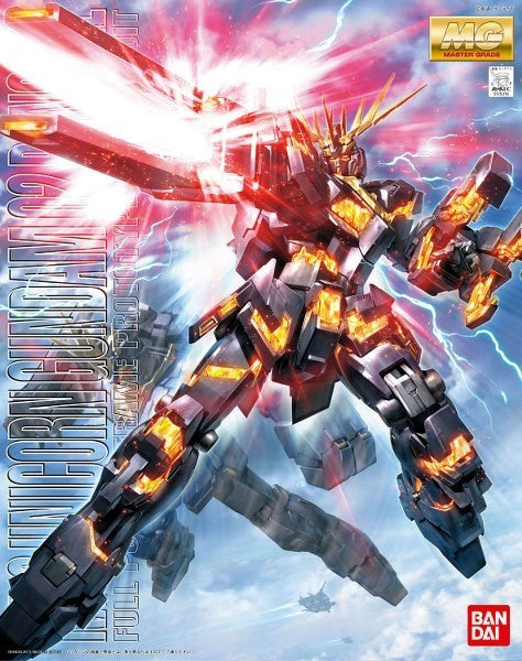 GUNDAM - Model Kit - Master Grade - Unicorn Gundam 2 Banshee - 18 CM