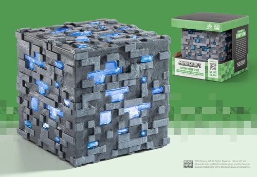 MINECRAFT - Luminous Diamond Ore - Collector Replica 10cm