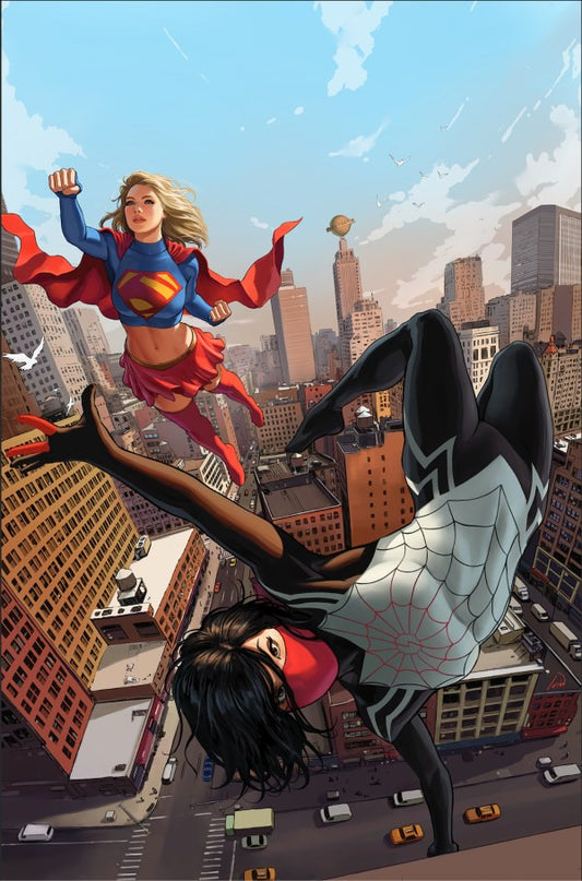 Marvel / DC: Spider-Man / Superman #1 1:100 Ivan Talavera Virgin Variant