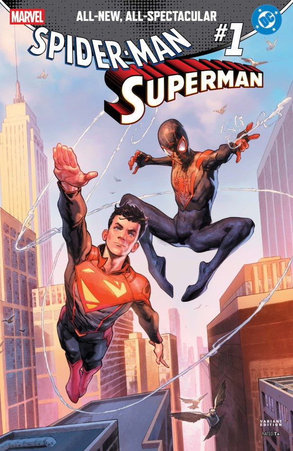 Marvel / DC: Spider-Man / Superman #1 1:50 Jerome Opeña Variant