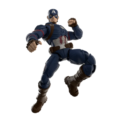 Action figure of a superhero in a dynamic pose on a white background