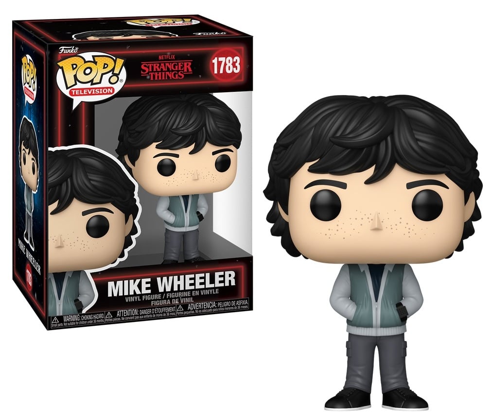 Funko Pop! vinyl figure of Mike Wheeler from Stranger Things with packaging