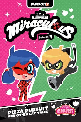 MIRACULOUS LADYBUG CHIBI GN VOL 01 PIZZA PURSUIT CAT TALES