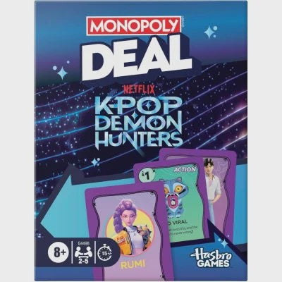 Kpop Demon Hunters Monopoly Deal Game