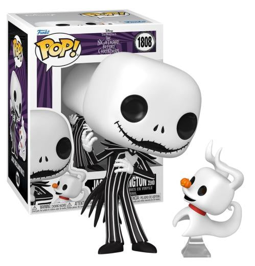 NIGHTMARE BEFORE CHRISTMAS - POP & Buddy N° 1808 - Jack & Zero