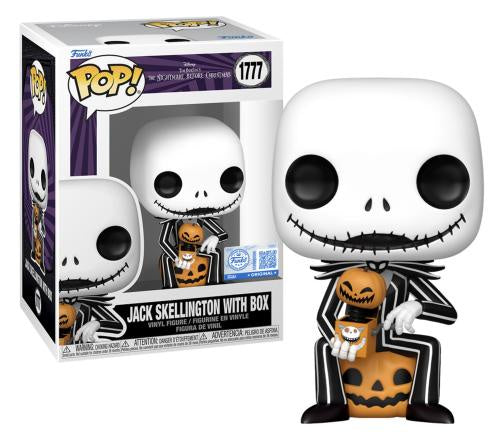NIGHTMARE BEFORE CHRISTMAS - POP Disney N° 1777 - Jack with box