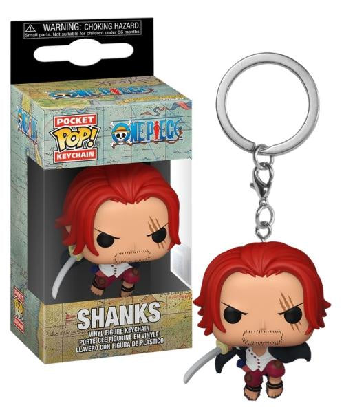 ONE PIECE - Pocket Pop Keychains - Shanks