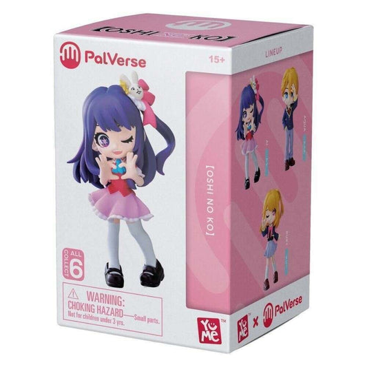 Yu-Me x PalVerse Ani List 6-inch figure box for [Oshii Ko] (Shishiro Ko), featuring character artwork and product details on a white background.