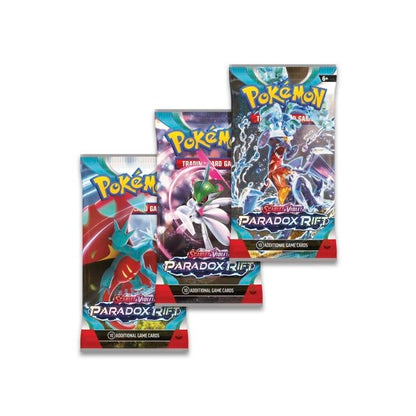 Pokémon TCG: Scarlet & Violet 4 - Paradox Rift - 3-Booster Blister Pack